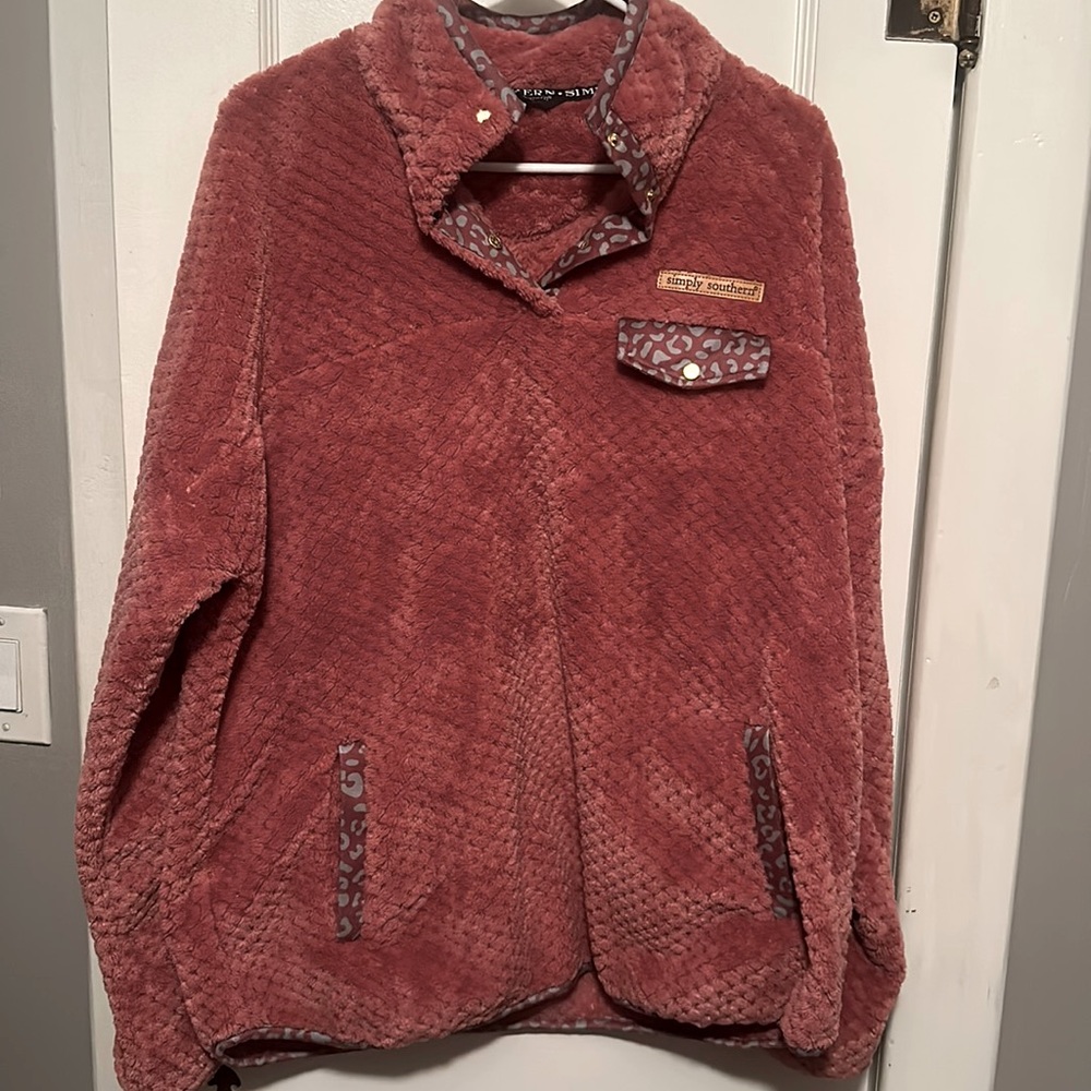 Simply Southern Quarter Zip Fleece Pullover